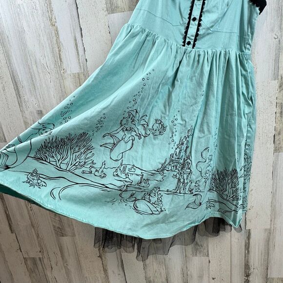 Disney The Little Mermaid Ariel Swing Dress size 16 - Picture 7 of 12